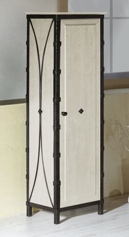 Schmaler Kleiderschrank Arica mit einer Tür