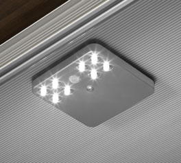 LED-Beleuchtung mit Bewegungsmelder für die Schrank-Innenausstattung