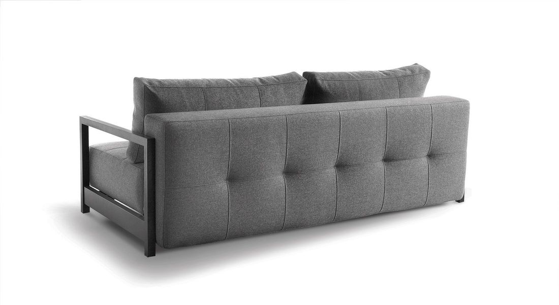 Schlafsofa Butland Webstoff mit Stauraum