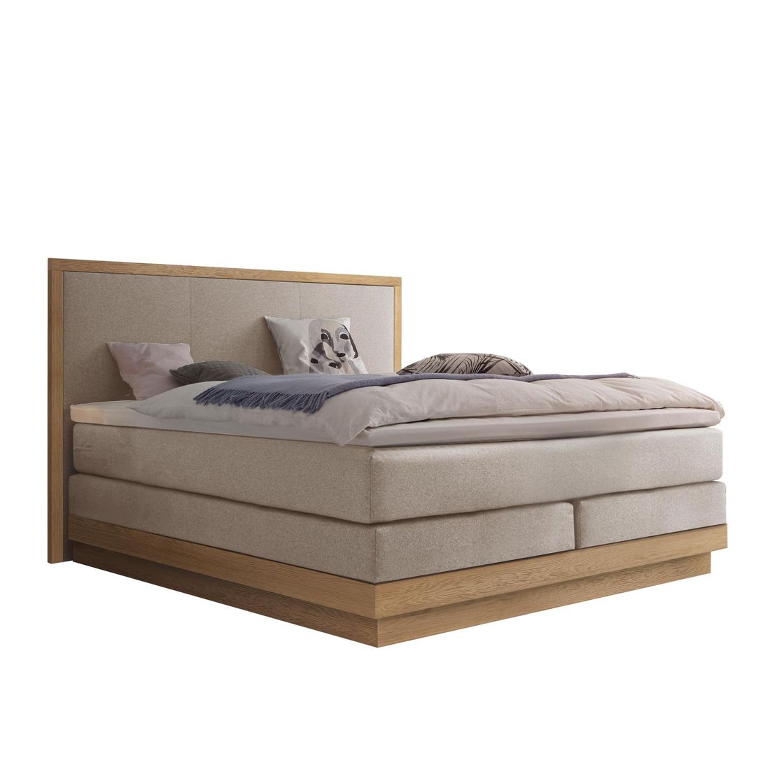 Hasena Boxspringbett Elegant mit Kopfteil San Pietro