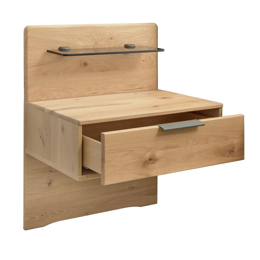 Interliving Schwebenachttisch 1027 Eiche teilmassiv