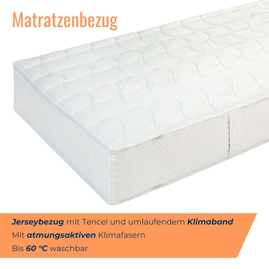 Kaltschaum-Matratze orthowell luxus XXL