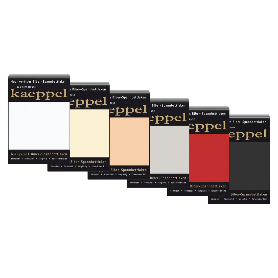 Kaeppel Spannbetttuch Biber