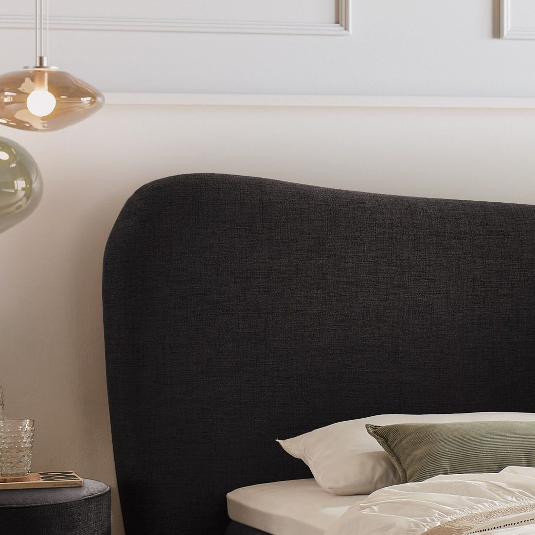 Boxspringbett Saren Webstoff