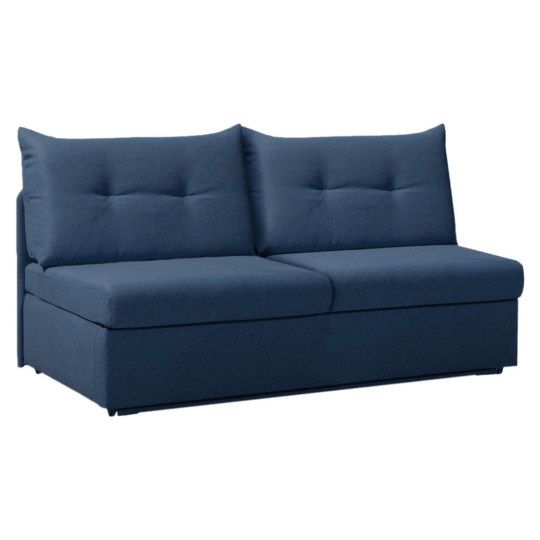 Schlafsofa Retford Webstoff/Velours mit Bettkasten