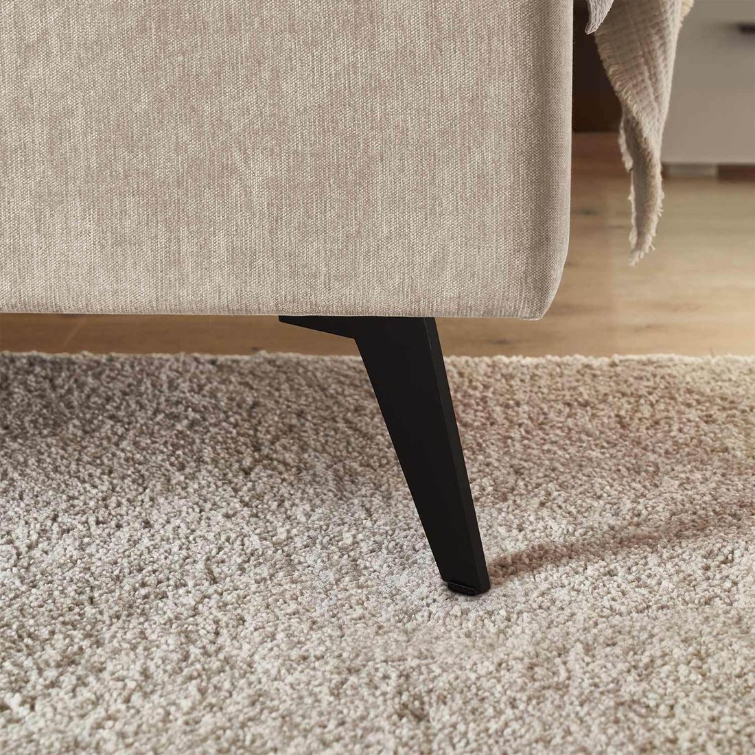 set one Polsterbett Cary Komfort Chenille