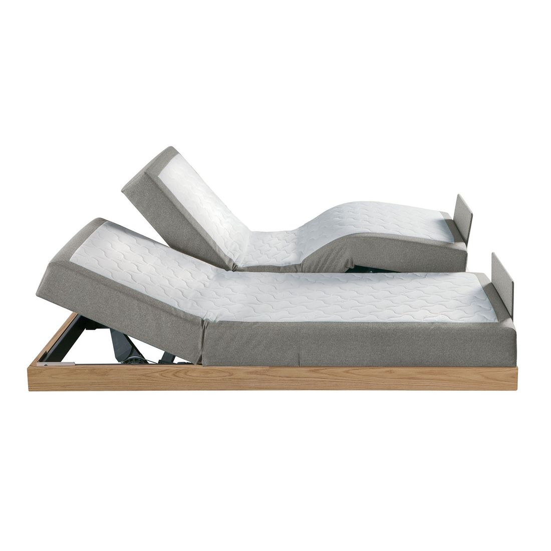 Hasena Elektro-Boxspringbett Elegant mit Kopfteil San Pietro