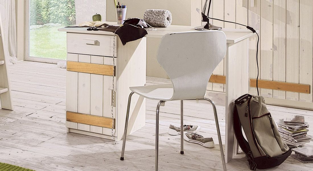 Abenteuer-Schreibtisch Kids Paradise Kiefer Massivholz
