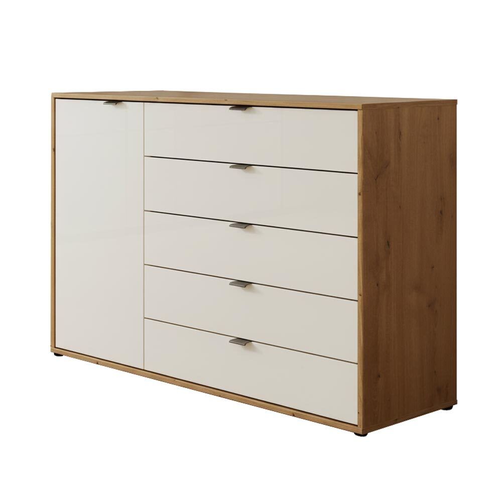 Kombi-Kommode Nuvira Eiche Dekor