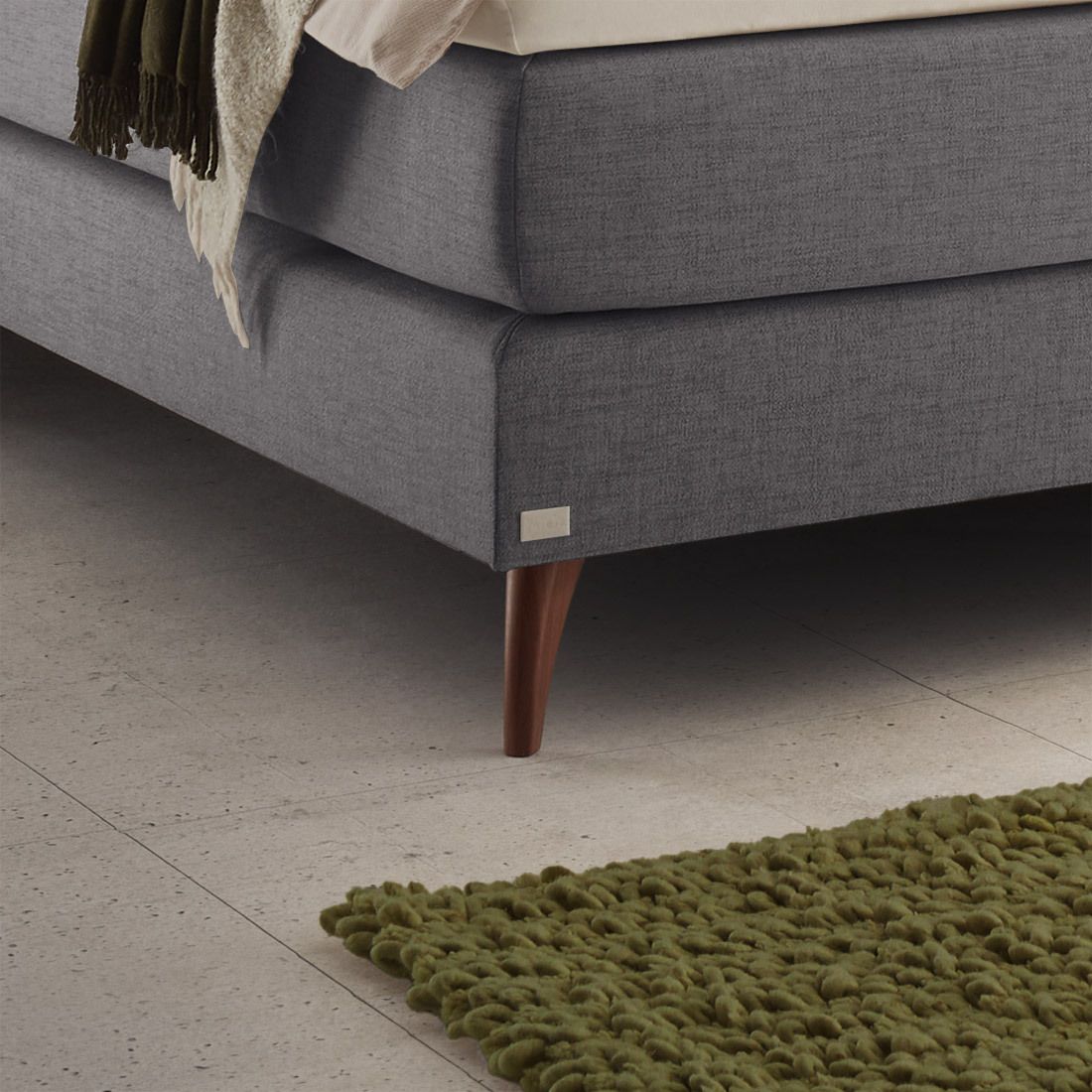 Boxspringbett Lorent Webstoff