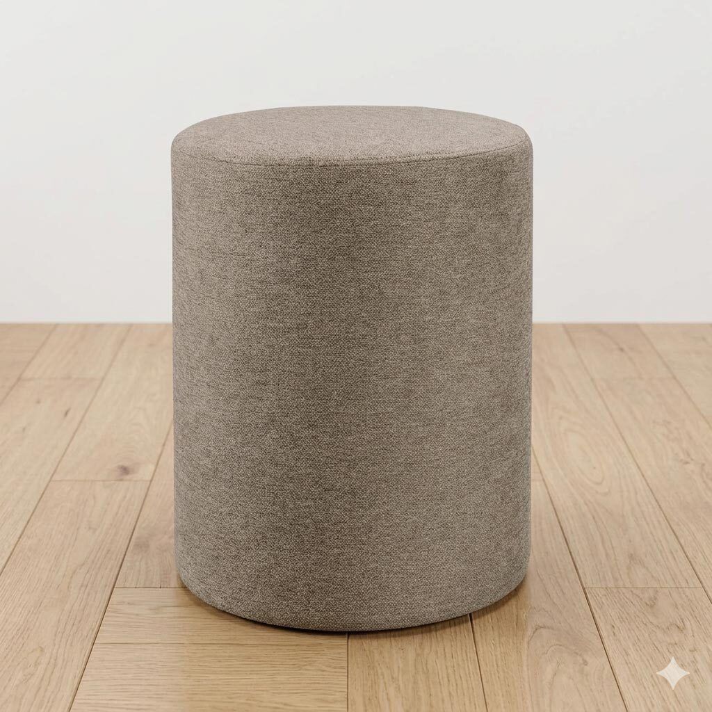Polsterhocker Razoni Strukturstoff