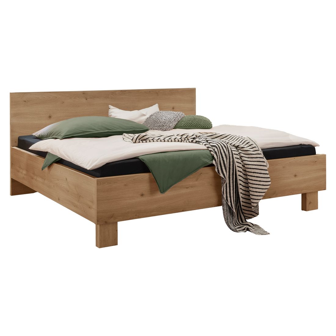 Bett Marizo Komfort Eiche Dekor