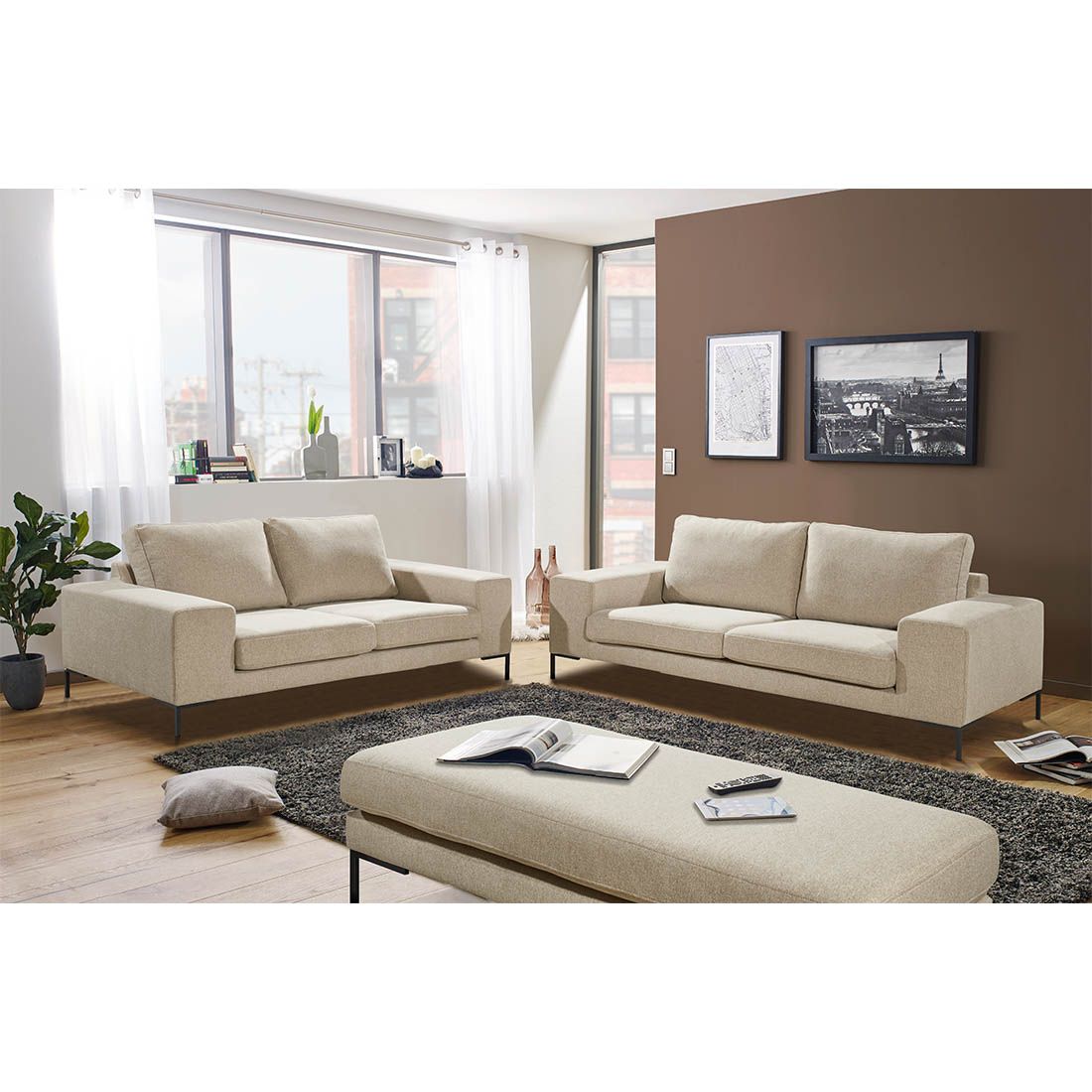 Santa Cruz 2,5-Sitzer Sofa 193x93x86cm