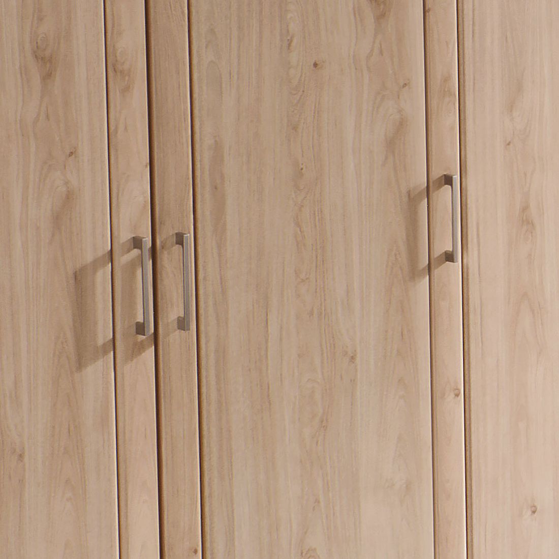 Drehtüren-Kleiderschrank Herdorf Eiche Dekor