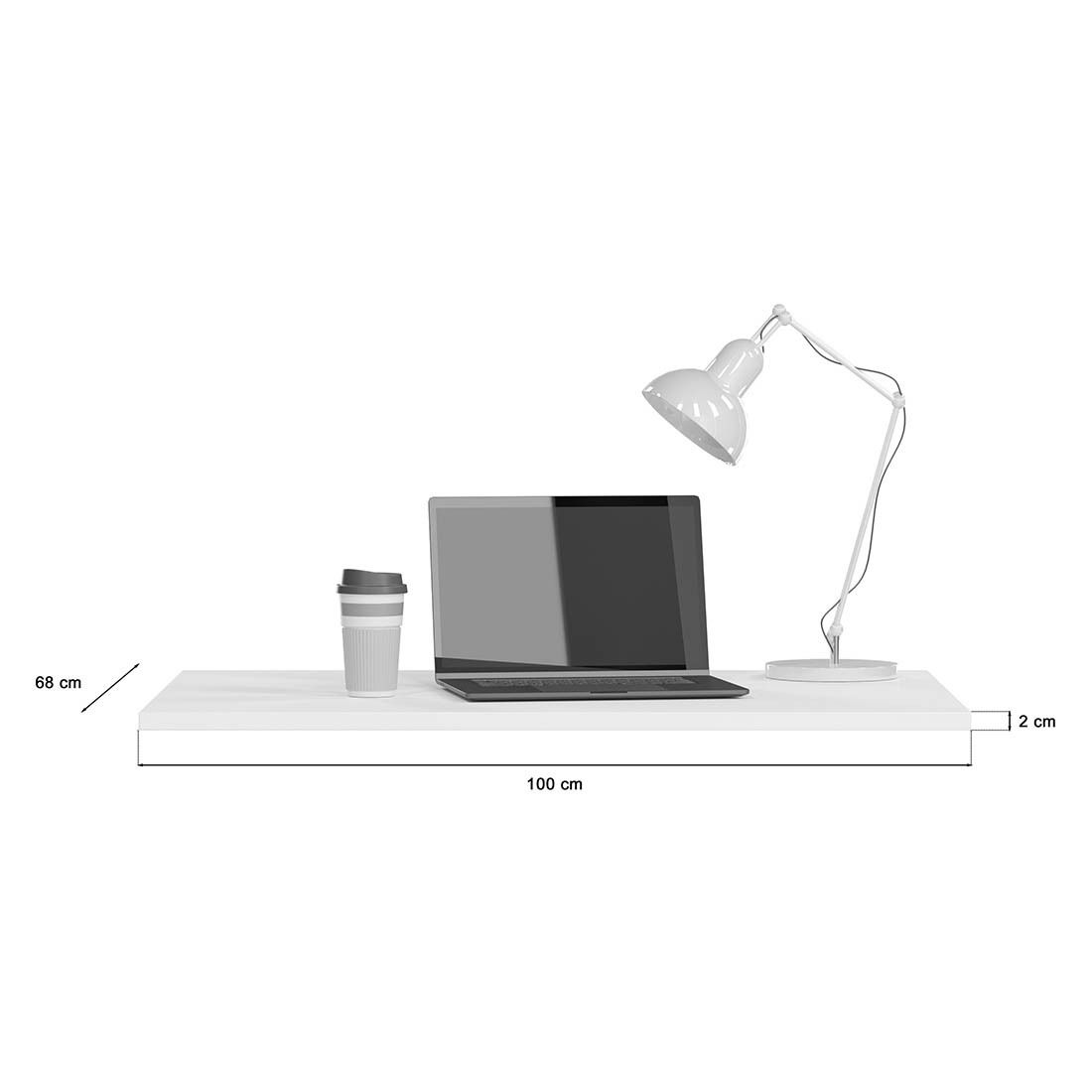 Xonox Mover Schreibtisch 100x68x74cm