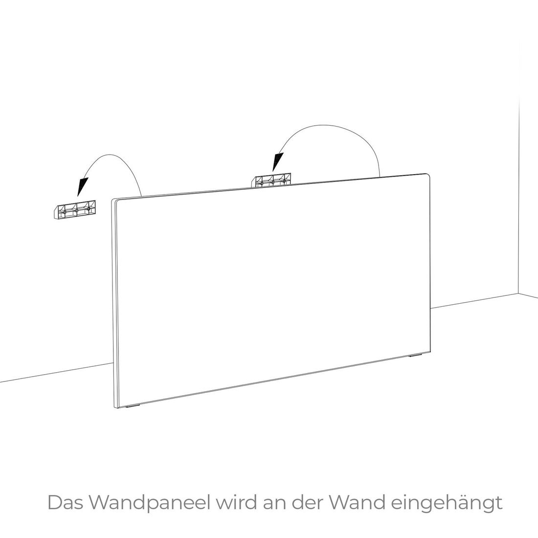 Ausziehbett On Top mit Lattenrost und Wandpaneel 2x 90x200cm