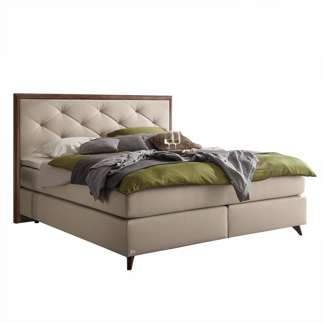 Boxspringbett Snella Kunstleder