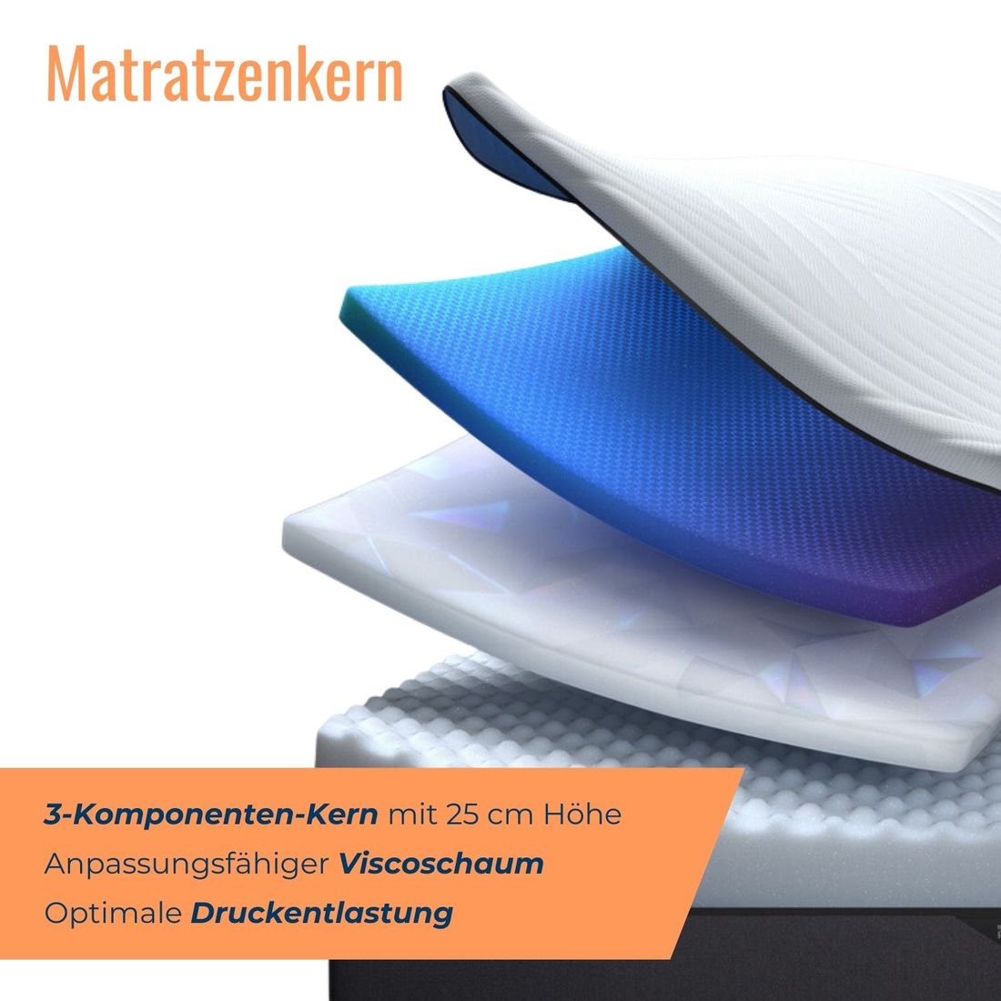 TEMPUR Pro CoolQuilt Matratze Medium Firm Plus