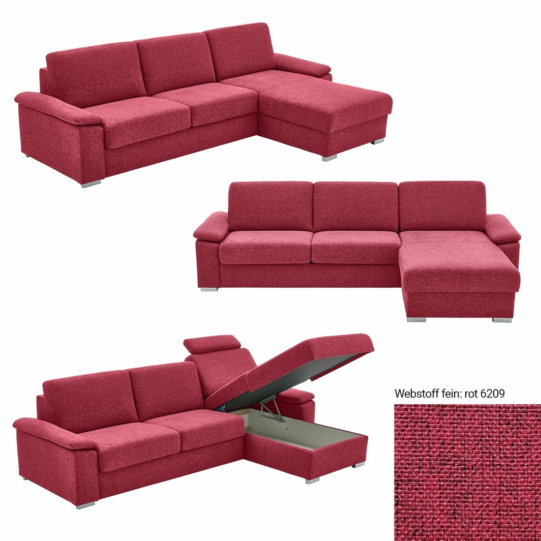 Fabelhafte Eckschlafsofa Mit Bettkasten Bild