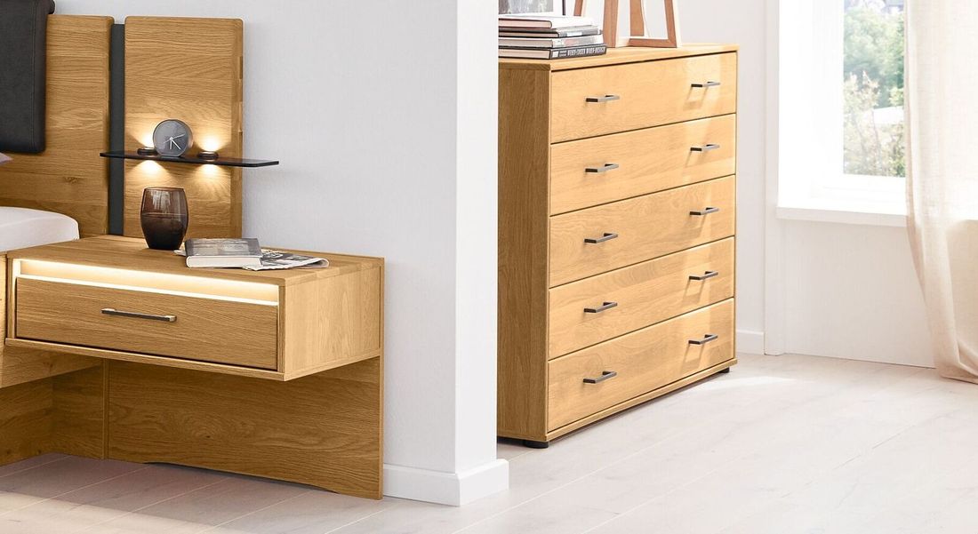 Musterring Sideboard Sorrent Eiche teilmassiv