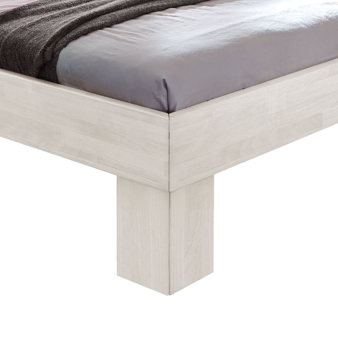 Bett Nevada Buche Massivholz