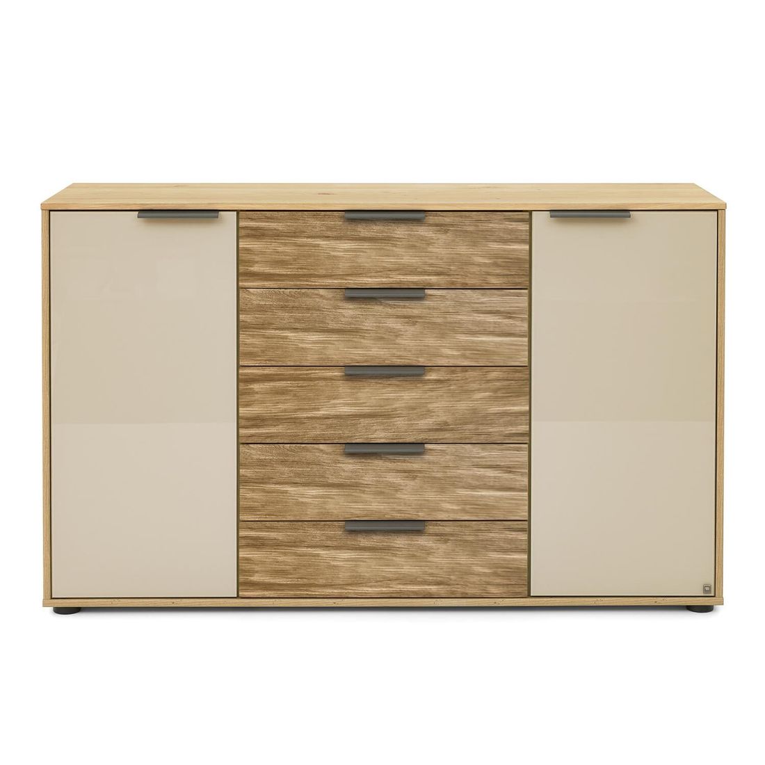 Musterring Sideboard San Francisco Eiche teilmassiv mit Schubladen