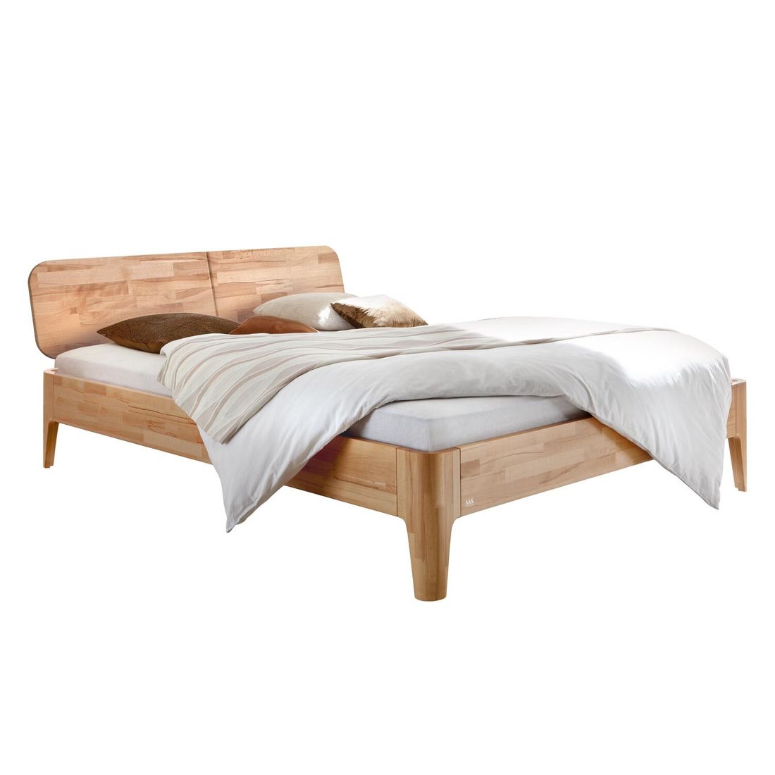 Bett Raban Kernbuche Massivholz