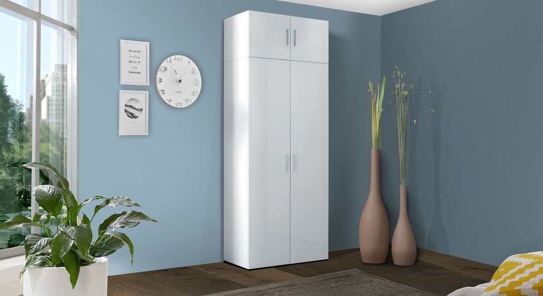Drehtüren-Kleiderschrank Divisa