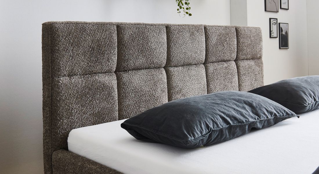 Polsterbett Bennet Komfort Microteddy