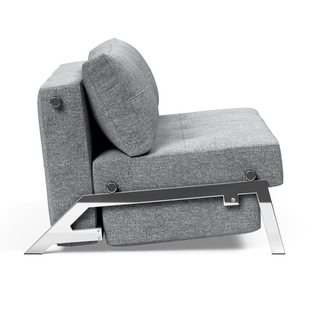 Schlafsofa Dowing Webstoff mit Stauraum