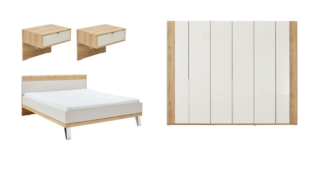 INTERLIVING Schlafzimmer 1017 4-tlg. mit Drehtürenschrank