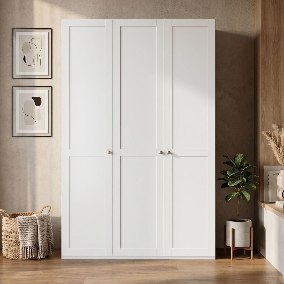 Drehtüren-Kleiderschrank Alvito