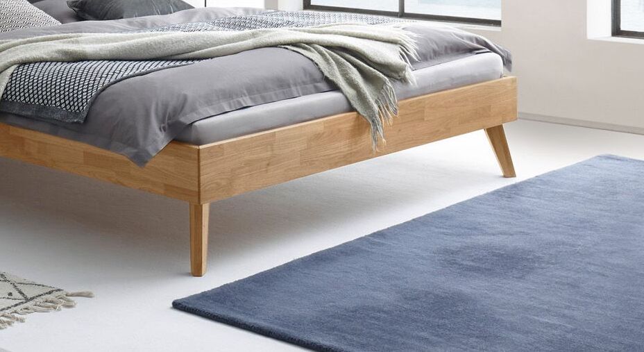 Bett Kantil Kernbuche Massivholz
