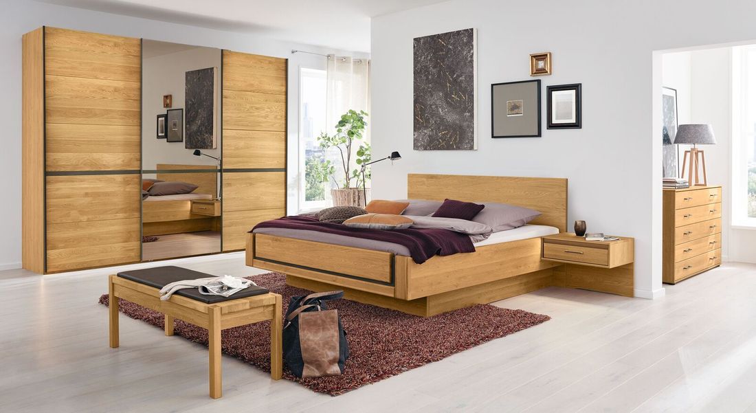 Musterring Schlafzimmer-Set Sorrent Eiche teilmassiv