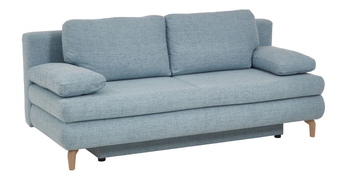 Schlafsofa Maranca Webstoff/Cord mit Bettkasten