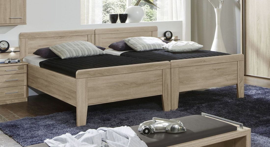 Seniorenbett Palmira Komfort Eiche Dekor