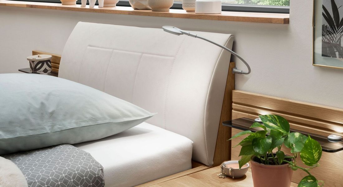 Einzelbett Ayla Komfort Eiche Dekor