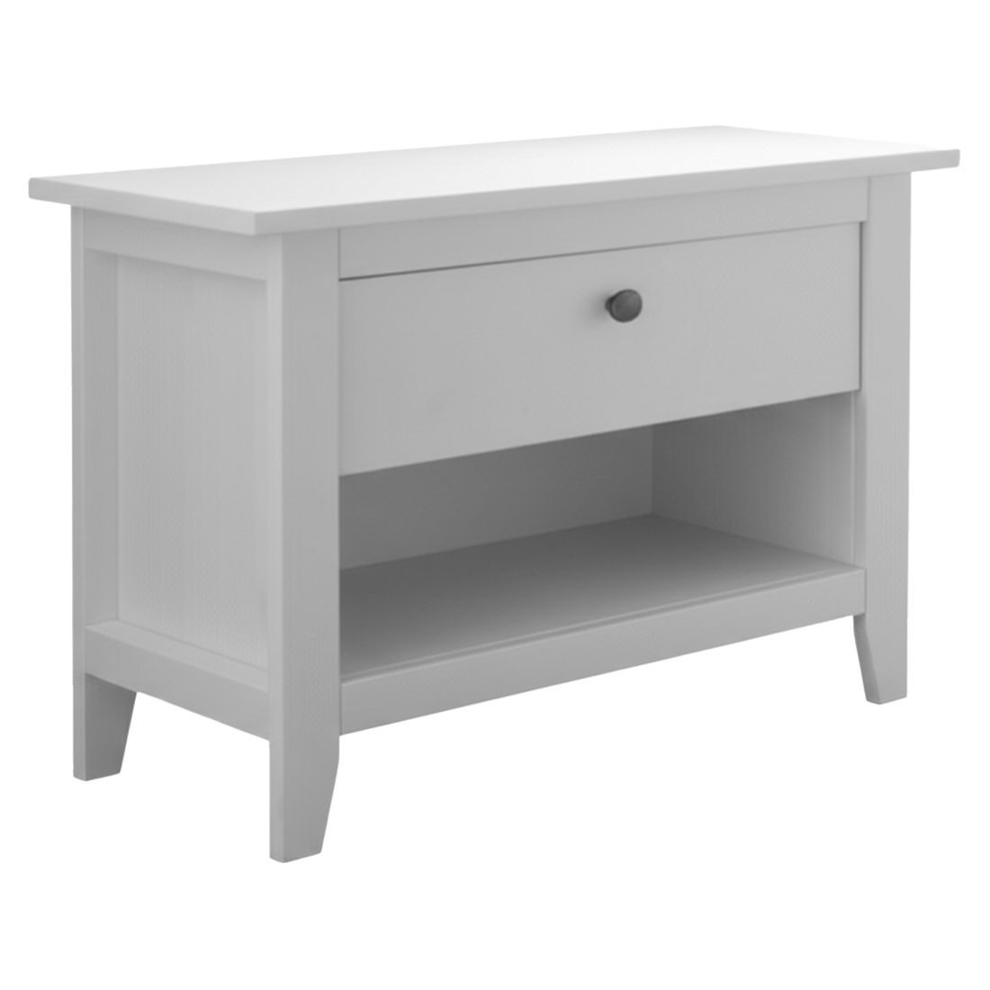 HOMELIV. Nachttisch Wanja Kiefer Massivholz H 51cm