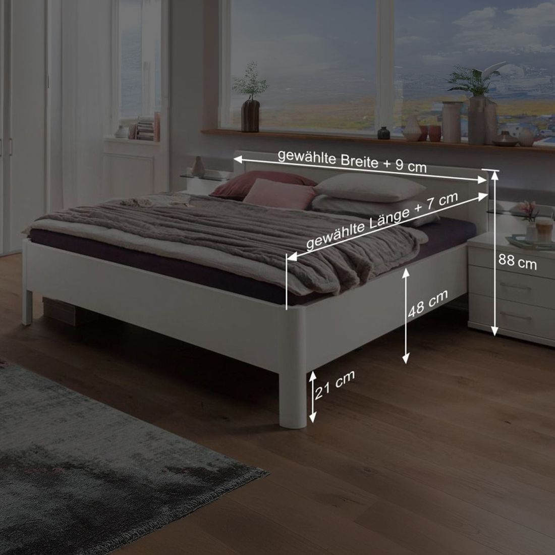 Doppelbett Cavallino Komfort