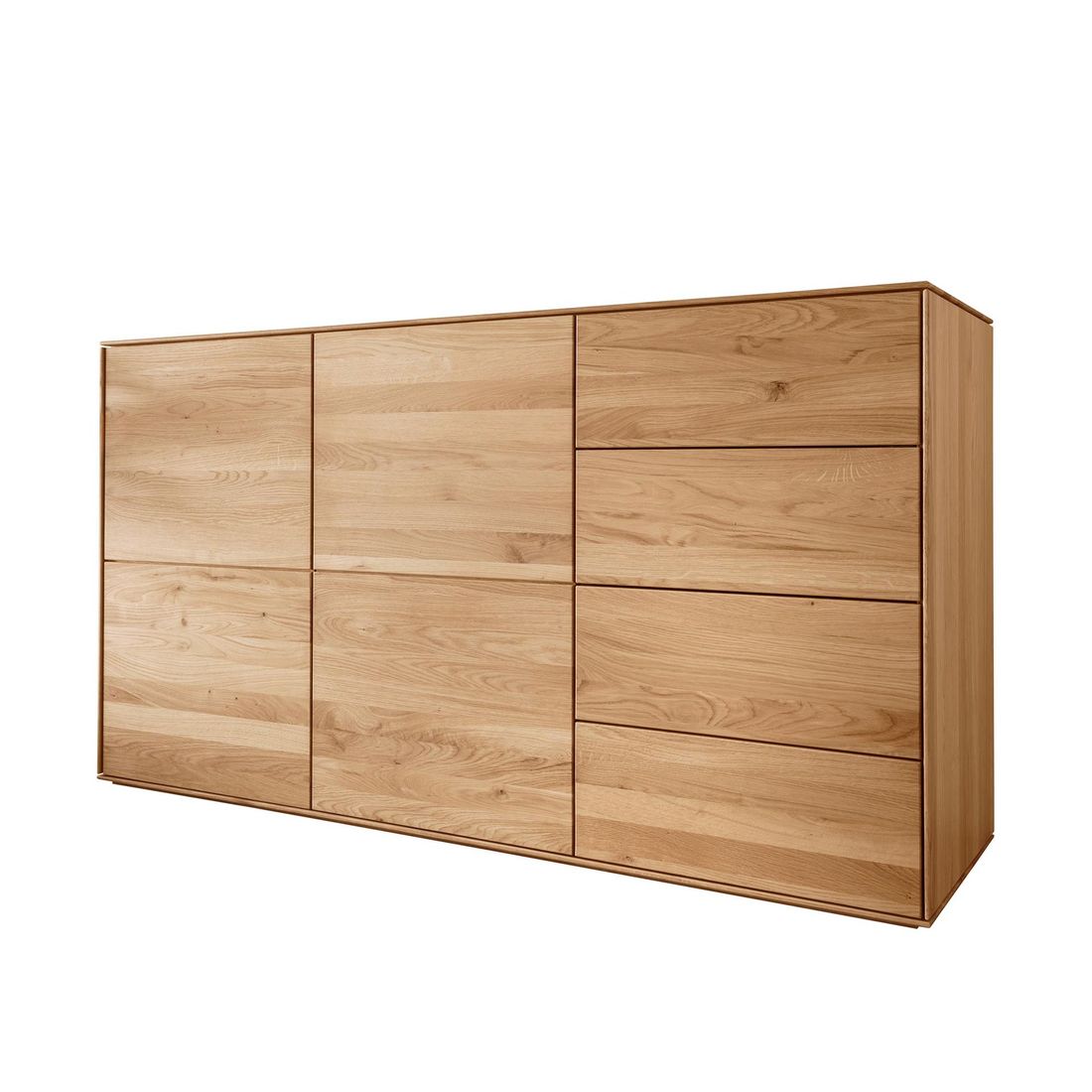Sideboard Vildan Wildeiche Massivholz mit Schubladen