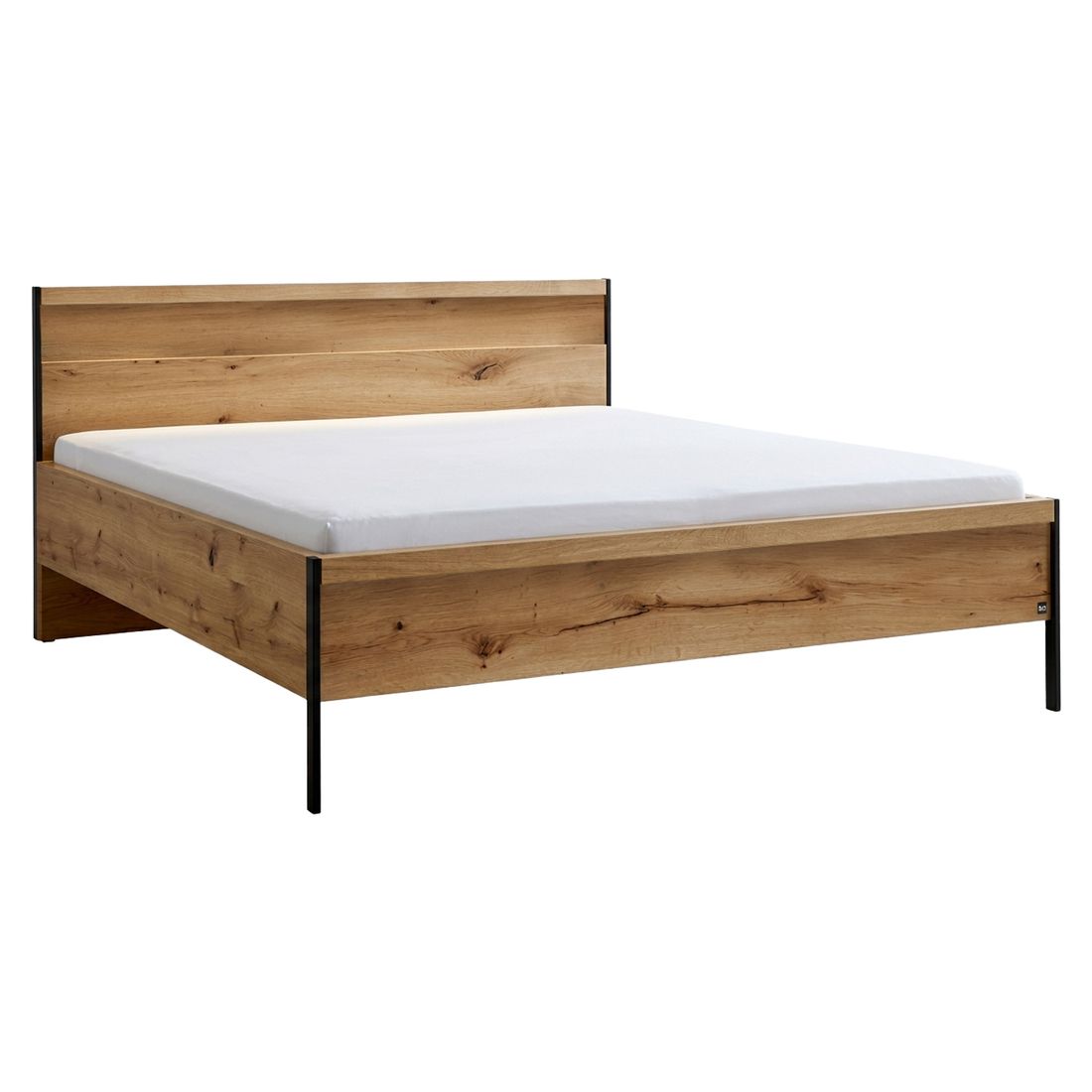 Interliving Bett 1034 Komfort Eiche Dekor