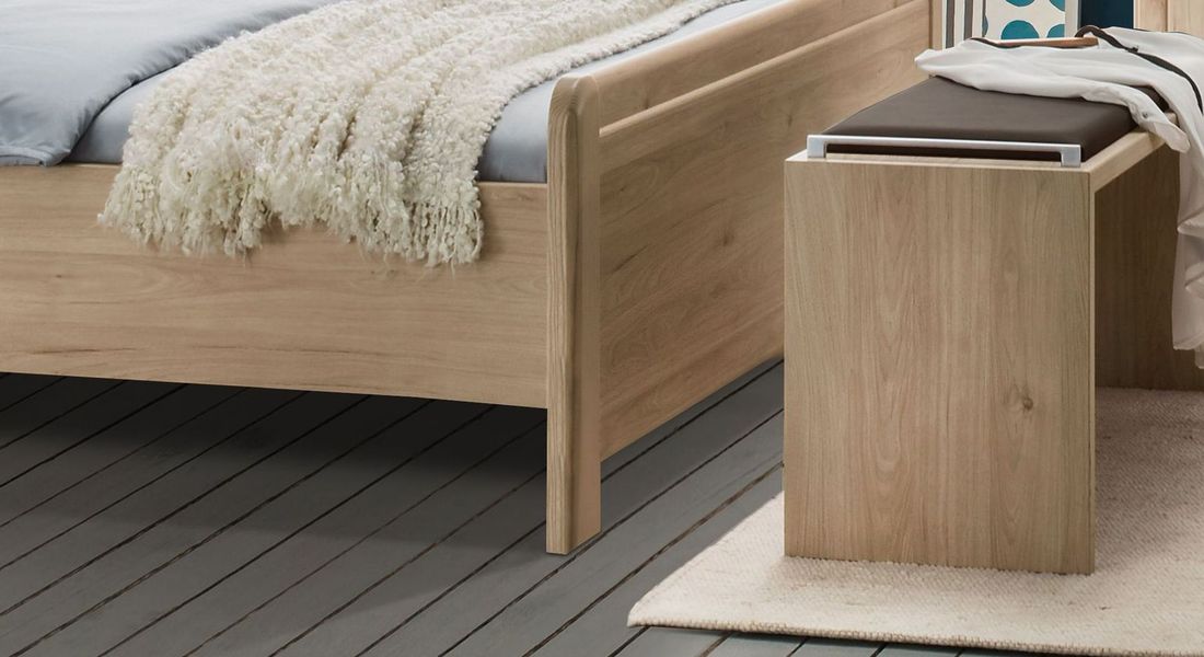 Doppelbett Telford Komfort Eiche Dekor