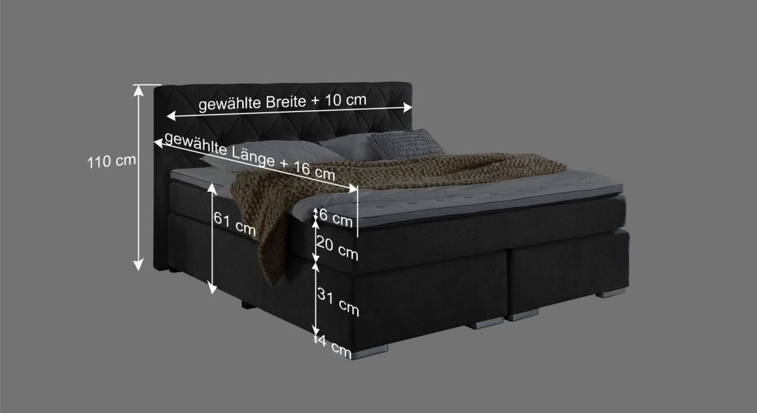 Boxspringbett Bryce