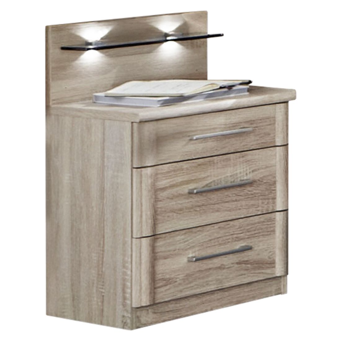 Nachttisch Runcorn Eiche Dekor H 50cm
