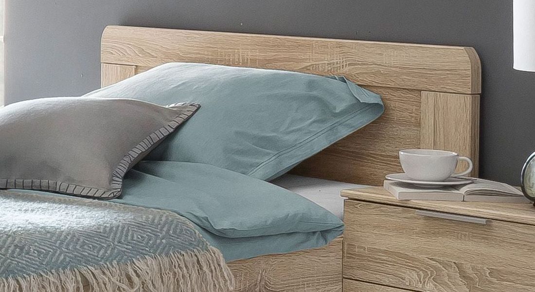 Einzelbett Sinello Komfort Eiche Dekor