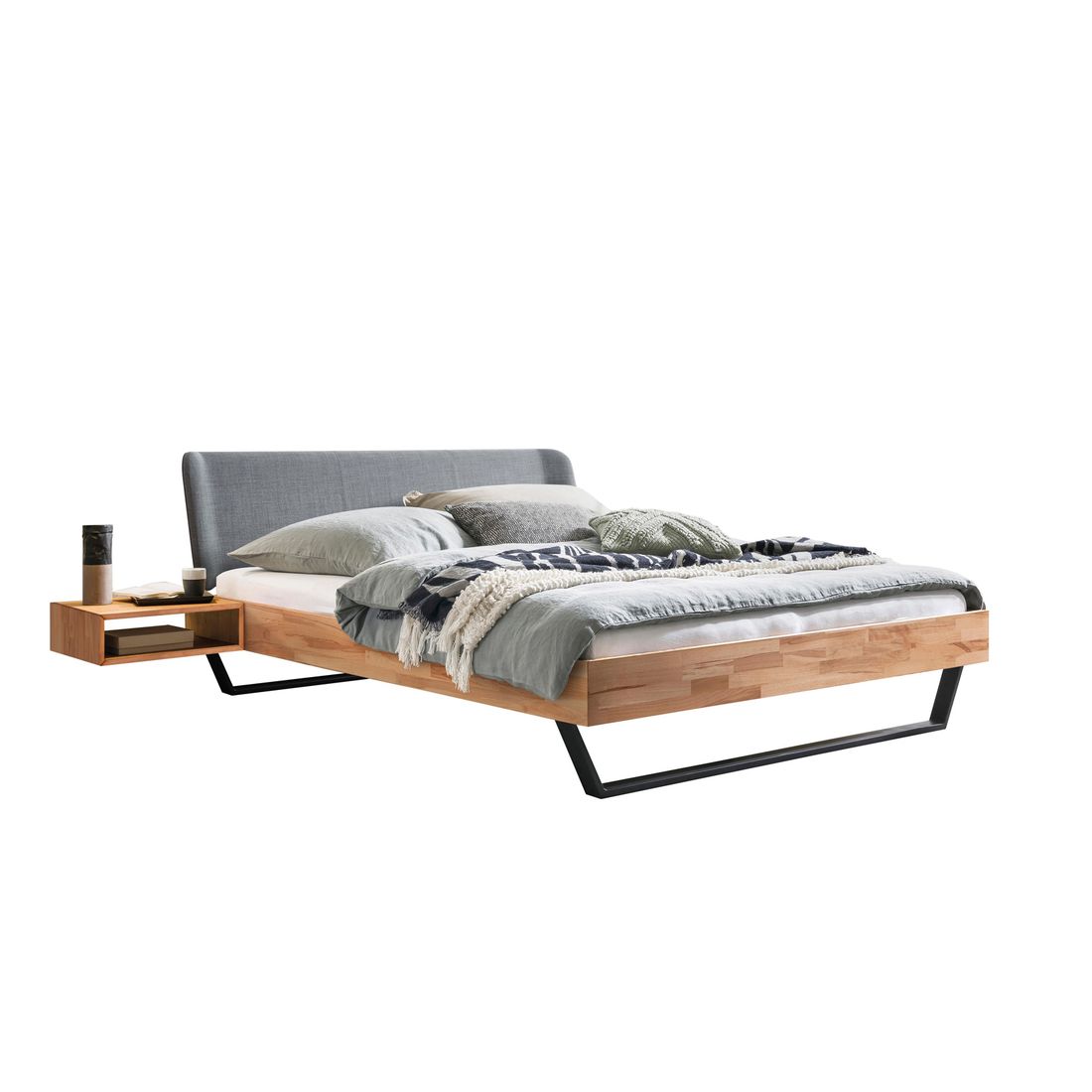 Bett Koruko Kernbuche Massivholz