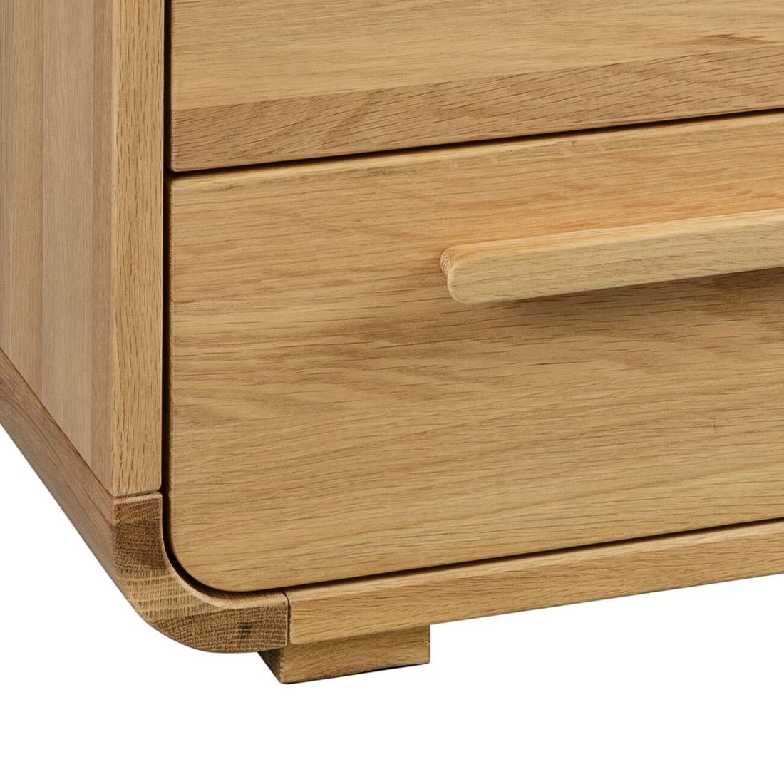 Nachttisch Trosa Eiche Massivholz H 57cm