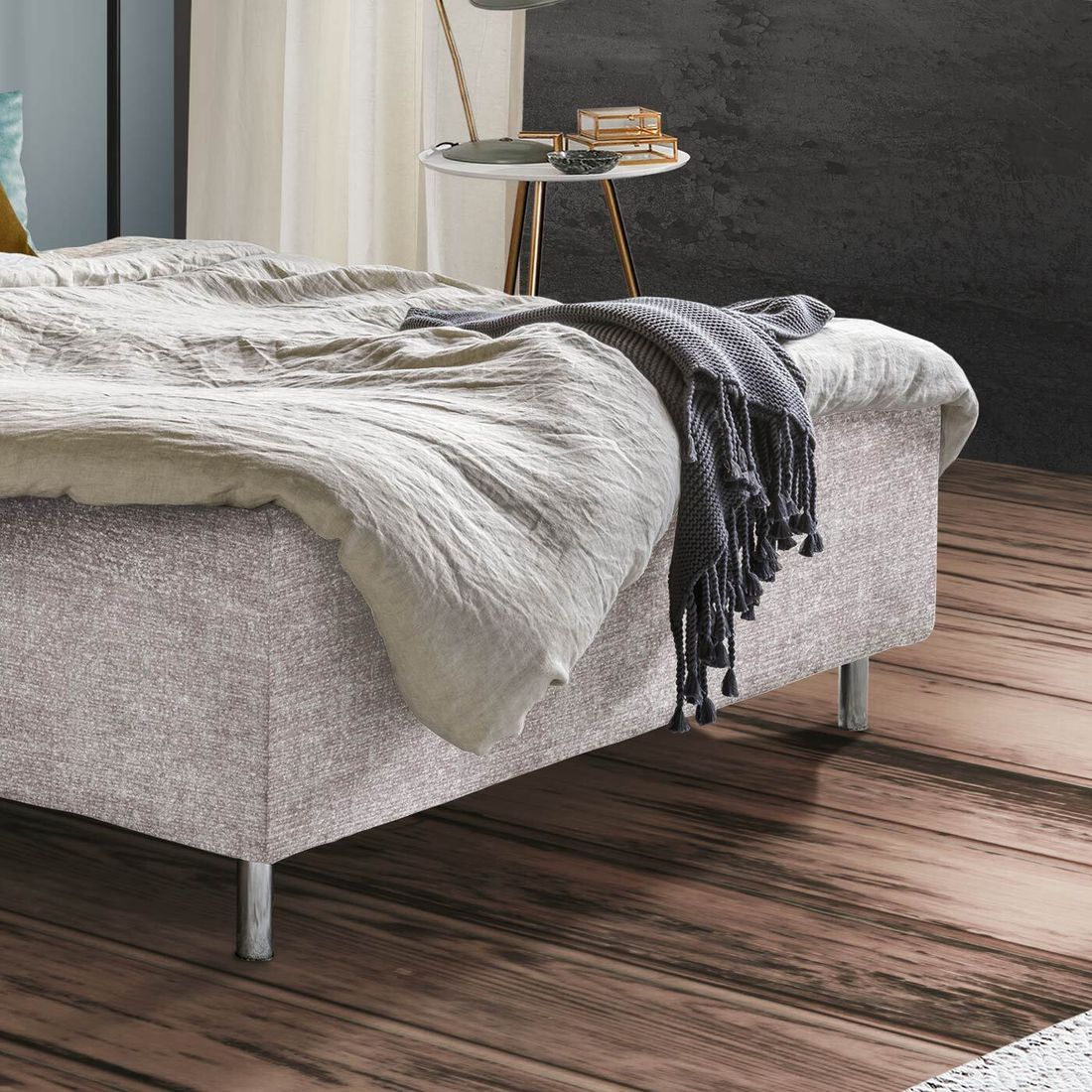 Polsterbett Bustan Komfort Velours
