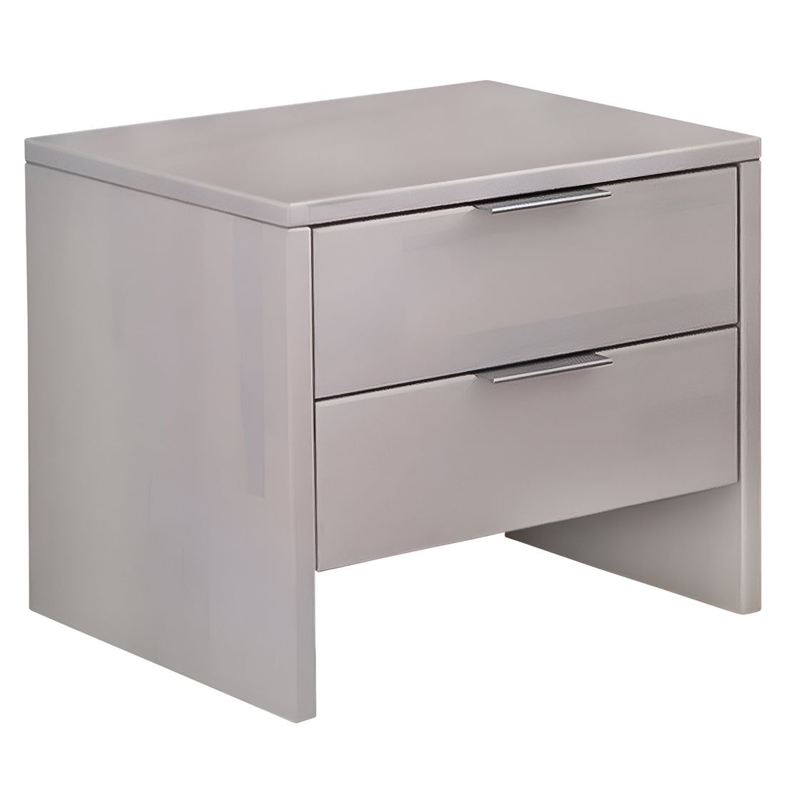 HOMELIV. Nachttisch Tanu Kernbuche Massivholz H 40cm