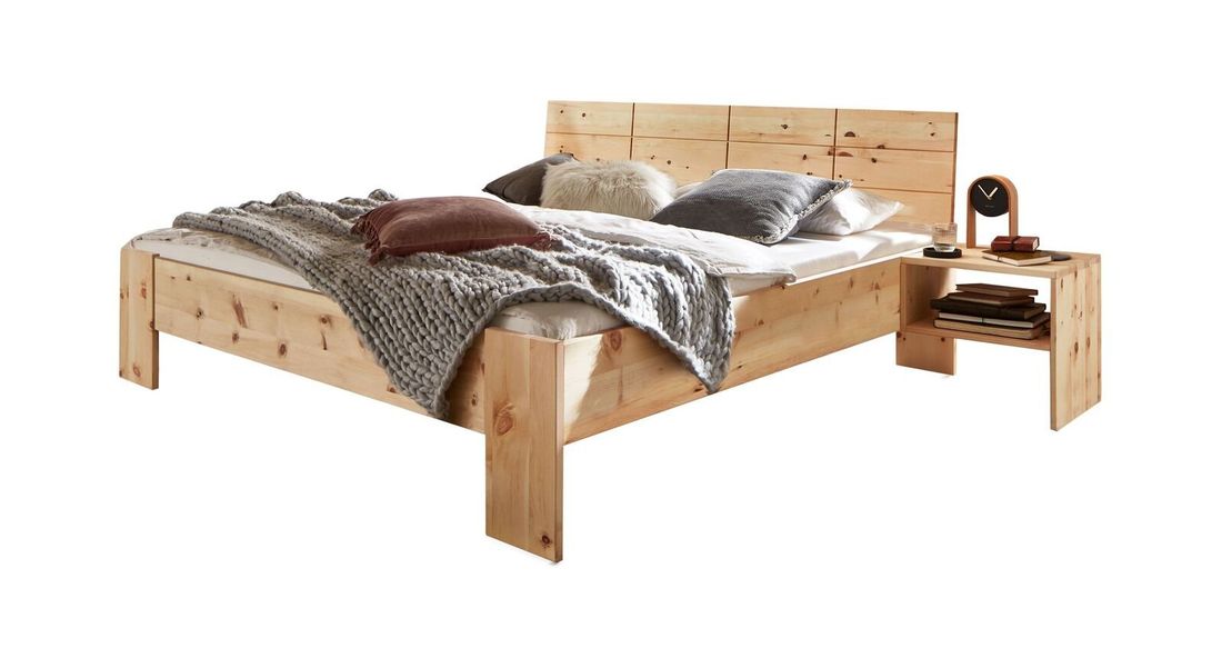 Bett Nudo Komfort Zirbe Massivholz
